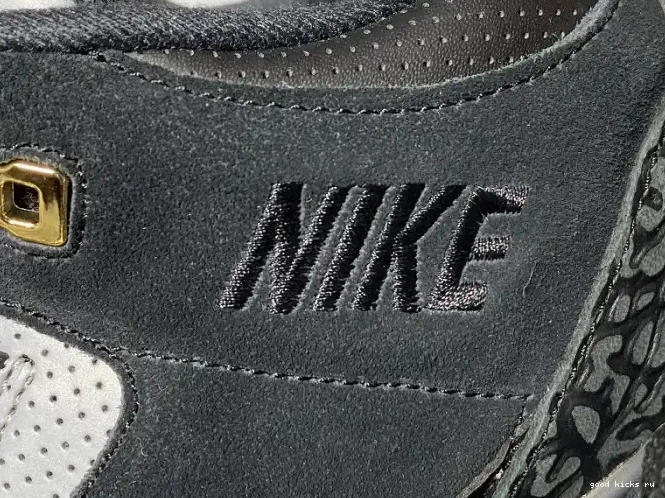 Rep CK4348-007 Black Grey Jordan Air Cement Tinker 3 0521